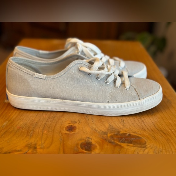 Keds Light Gray Canvas Sneakers - Picture 12 of 12